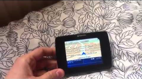 GPS navman with Tomtom - sat fix