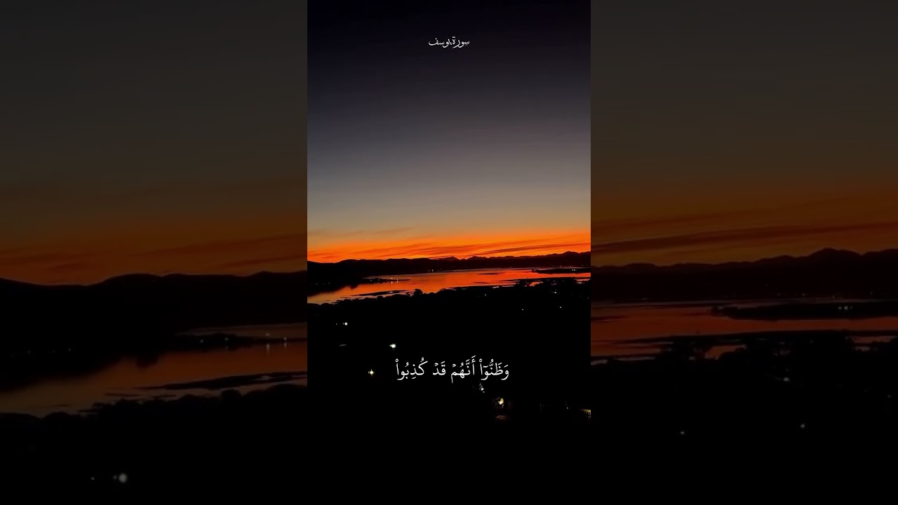 تلاوة هادئة تجد فيها مُستراح قلبك من سورة يوسف