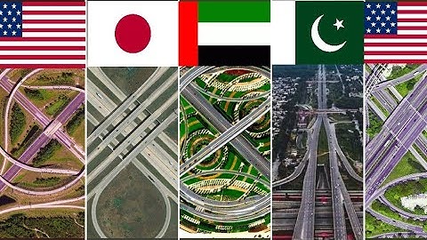 TOP 5 BIGGEST HIGHWAY INTERCHANGES IN WORLD