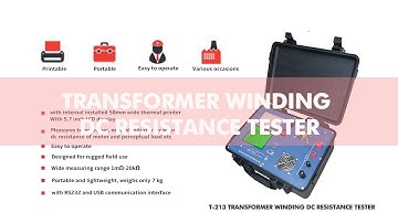 Transformer Winding DC Resistance Tester
