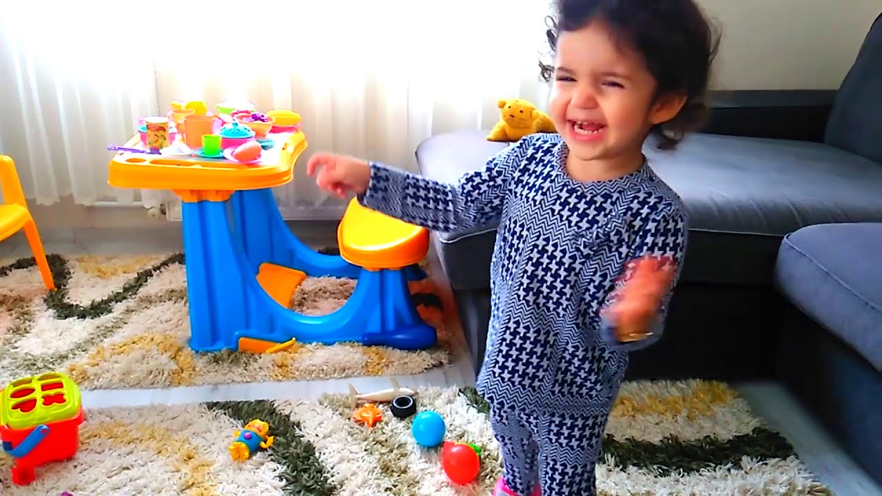 Ela is Playing With Her Toys - Fun Kids Video - YouTube