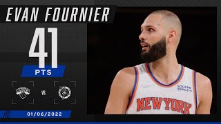 Evan Fournier scores CAREER-HIGH 41 PTS in Knicks’ comeback win vs. Celtics 👀