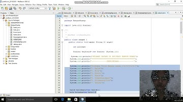 Cara Membuat Coding Bangun Ruang di netbeans 8.2