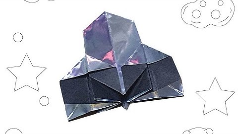 Easy Origami  | Space shuttle 🚀
