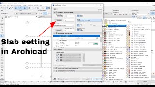 Setting up the Slab in Archicad | slab in archicad | slab in archicad 24