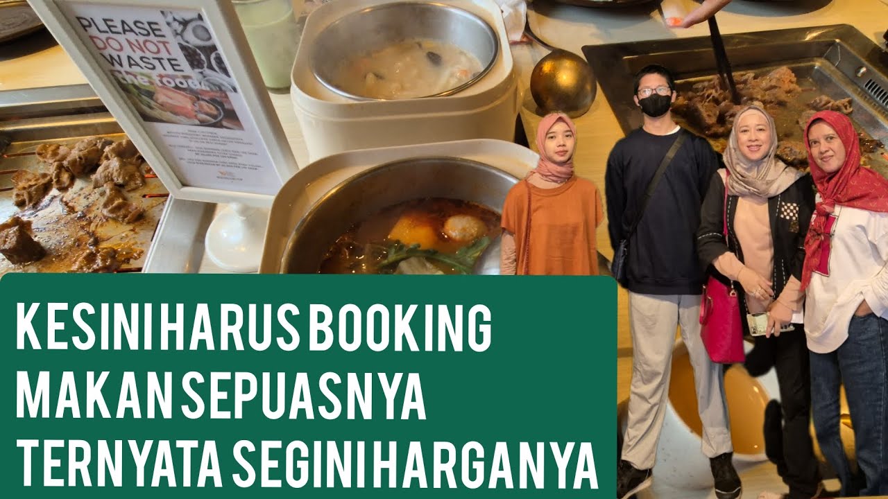 Лучший ресторан Shabu Hachi в Богоре, где можно есть сколько угодно‼️Цены и как заказать