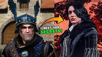 10 Next-Gen Witcher 3 Secrets! [Yennefer Changes, New Equipment and More]
