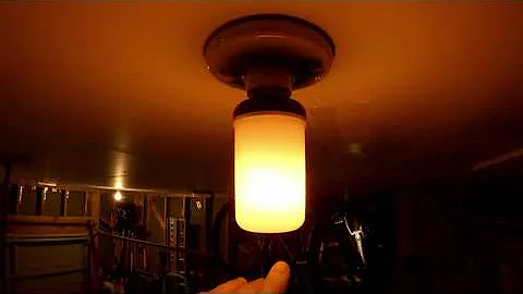 LED Flame Bulb - Halloween!