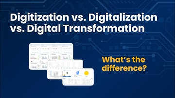 The Difference Between Digitization, Digitalization, and Digital Transformation
