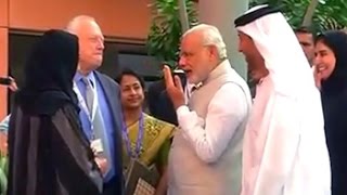 On day 2, PM Modi will address 50,000 in Dubai after business talks in Abu Dhabi
