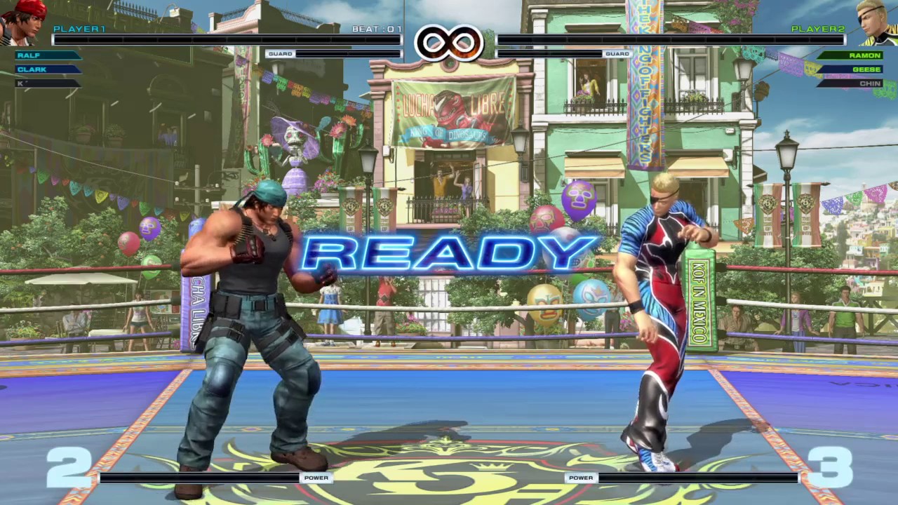 kof 2016 kof 14 kof xiv ps4 The King of Fighters XIV ramon geese chin ...