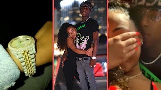 Nba Youngboy And His Girlfriend Yung Blasian Jonai On Thanksgiving Vacation Yb Buys Her A Watch