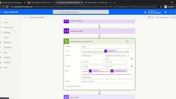 Power Automate - Create MS Teams using Graph API