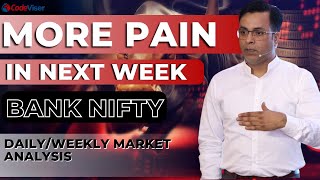 Bank nifty Predictions for Tomorrow | Bank nifty about the Crash | More pain in the Next week