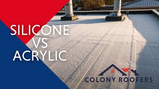 Silicone vs Acrylic Roof Coatings Helpful Commercial Roofing Tips for Property Managers