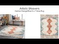 Artistic Weavers Darline Orange 5.3 x 7 Area Rug