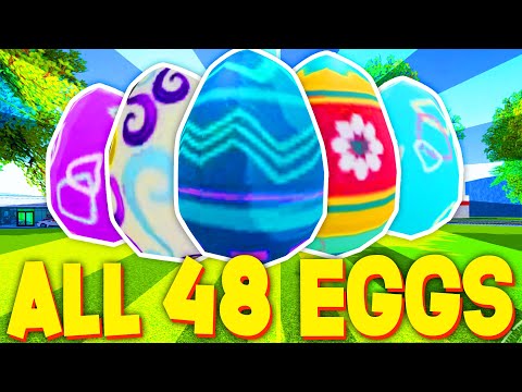 HOW TO GET ALL 48 EGGS in VEHICLE LEGENDS! (Roblox Vehicle Legends Egg All Locations)