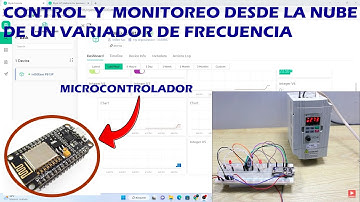 Control y Monitoreo de Variador de Frecuencia con microcontrolador ESP8266 MODBUS RTU & IOT