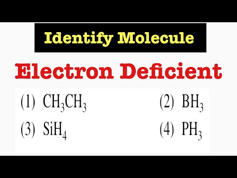 Video: Is sih4 elektron deficiënt?