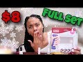 Doing My Own Christmas Gel Set at Home for $8 | Kit From Walmart | TayPancakes | VLOGMAS DAY 4