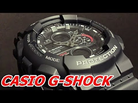 CASIO G-SHOCK GA-140-1A1JF ブラック GA140GB-1A1 | Black Analog-digital Watch - G-SHOCK | CASIO