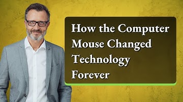 How the Computer Mouse Changed Technology Forever