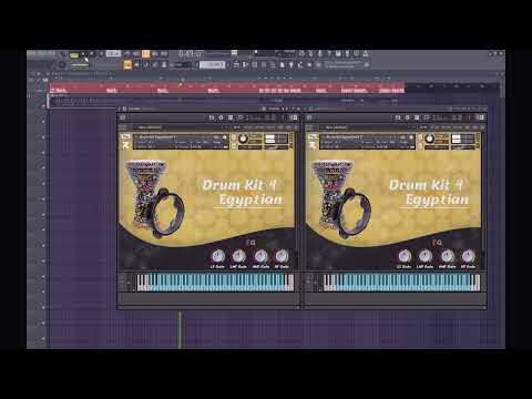 Kontakt 2024 Drum Kit Egyptian Vol 4 سيشن ايقاع فلاحي مصري MIDI File 