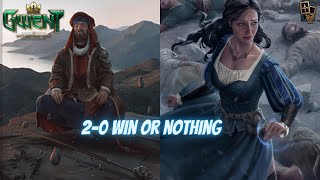 GWENT | Ultimate Meditating Mage Meme | It's 2-0 Or Nothing | I'm Going All In Round 1 And 2