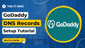 How To Self-Configure DNS Records in GoDaddy | How to Add DNS Records in GoDaddy | The IT King