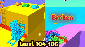 Ladder Race🎮 Gameplay Walkthrough All Level 104-106 Update (Android, iOS) Part 1