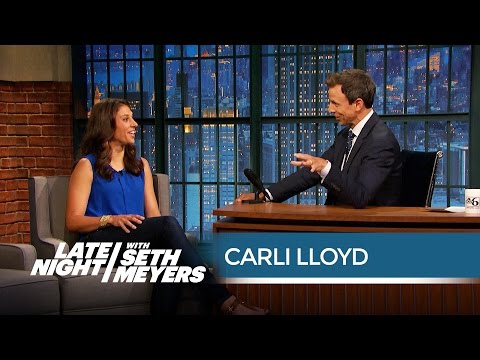 Pro Soccer Player Carli Lloyd on Male Soccer Players' Habit of Flopping