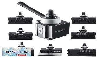 Quick Change Tool Post Set 8 Pcs Lathe Tool Holders for 10"-15" Review