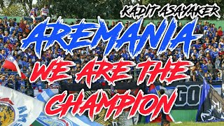 Lagu Aremania We Are the Champion di Gajayana