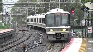 【ゆっくり通過！】奈良線 221系 みやこ路快速京都行き 桃山駅