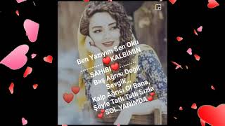 Yüreğin Yüreğime Baksın Yeter Ki Ben Seni Gözüm Kapalı Da Severim... Romantik Aşk 