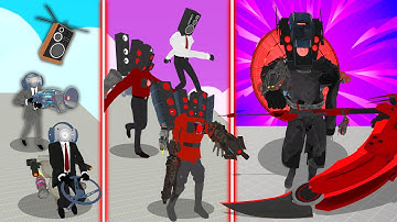 Evolution of Executioner Speakerman, Can He Beat The Strongest Units TABS Totally Accurate Battle