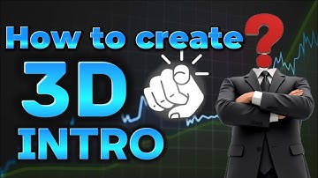 How to create 3D Intro In phone 🥶 | Easy Tutorial | 