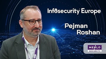 "AI Based Technologies Are Leading Preemptive Cyber Defences” | Pejman Roshan  @ Infosecurity Europe
