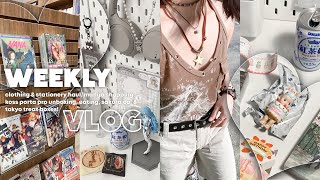 Weekly Vlog Huge Manga Shopping, Koss Porta Pro Unboxing, Clothing & Stationery Haul