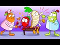 Fruits are Coming to the Rescue || Funny Situations at the Hospital by Pear Couple