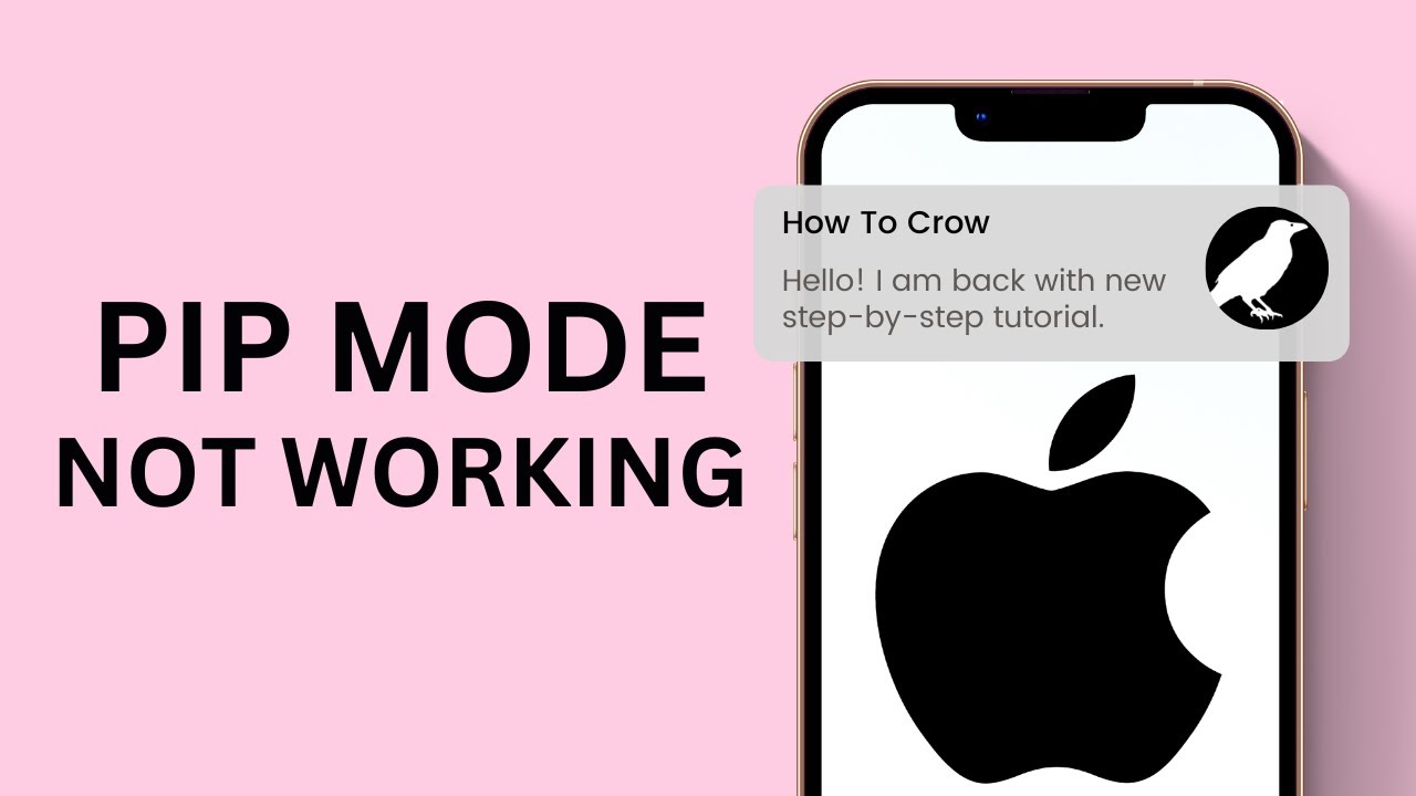 How To Fix PIP Mode Not Working On iOS - YouTube