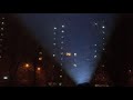 Ночной туман в Москве с мокрой пылью 2 ноября 2021 года