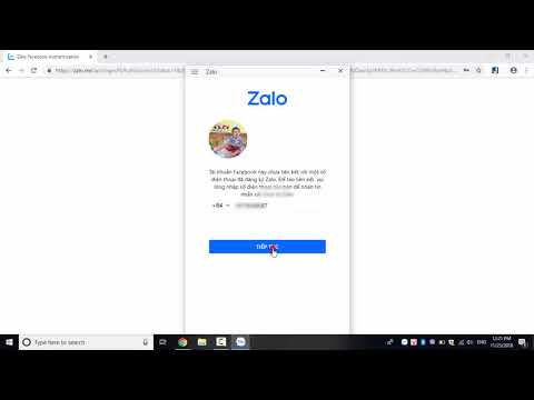 downloaddd.com  New Update  Cách đăng nhập Zalo bằng Facebook trên máy tính - Download.com.vn