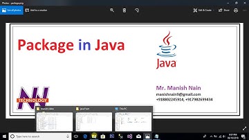 #22 Java Tutorial For Beginners | how to create a package in java | manish nain