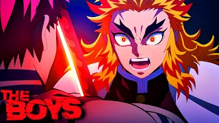 Rengoku Vs Akaza Fight In Hindi Demo Slayer Bad Moments In Hindi P9