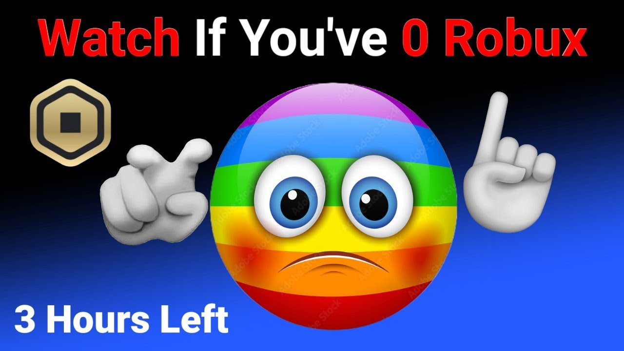 Watch This If You Have No Robux! - YouTube