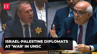 Israel-Palestine representatives at 'war' in UNSC emergency meet