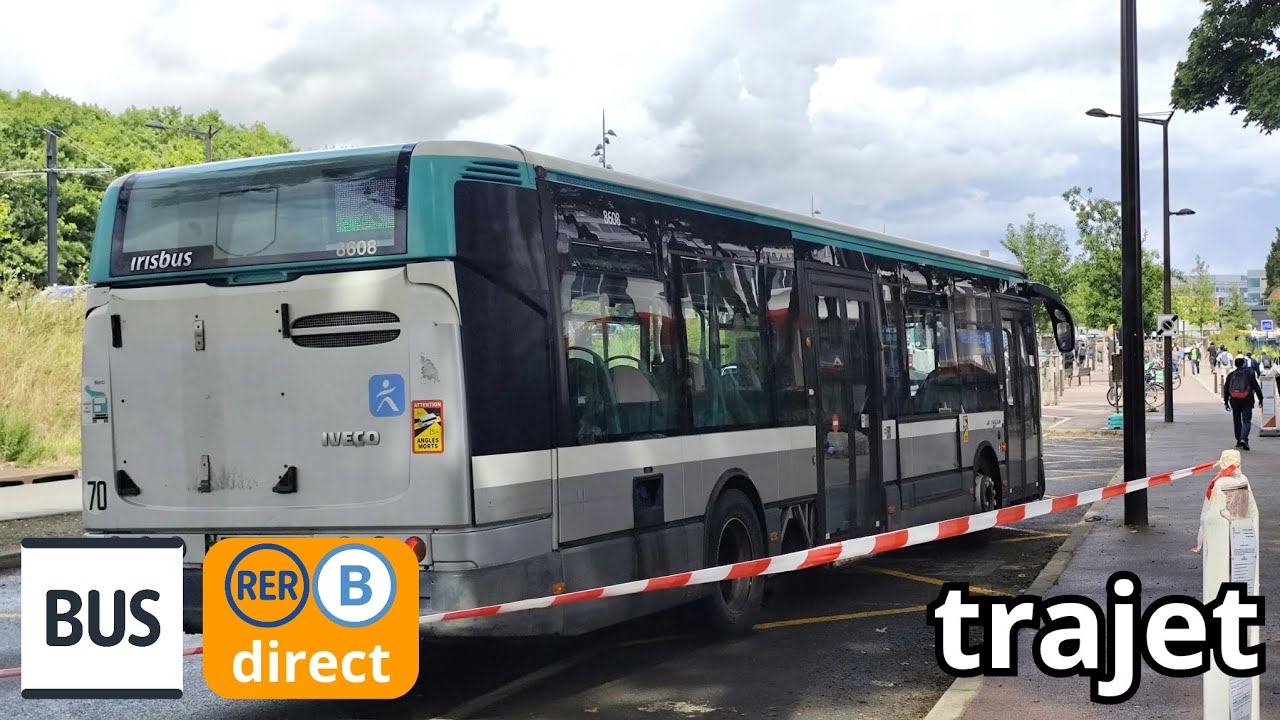 Trajet en bus direct de Massy-Palaiseau a la croix de Berny