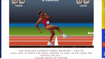 How To Beat At QWOP