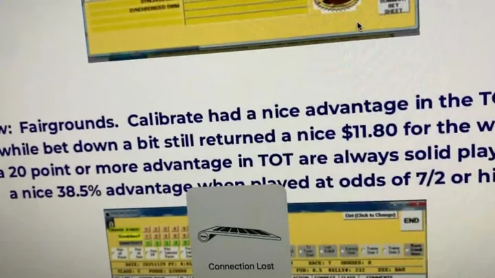 The Sychronizer Horse Racing Software!